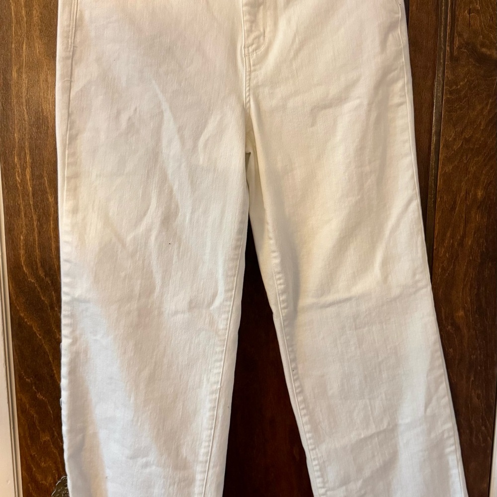 Judy Blue white wide leg jeans size 13 NWOT